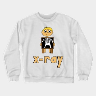 This is an X-RAY Crewneck Sweatshirt